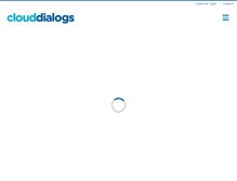 Tablet Screenshot of clouddialogs.com